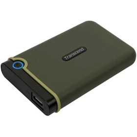 تصویر حافظه اچ دی دی اکسترنال ترنسند مدل StoreJet 25M3 ظرفیت 1 ترابایت Transcend StoreJet 25M3 1TB External HDD