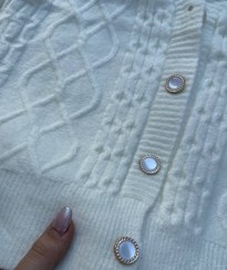 تصویر وست بافت - سفید 