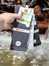 تصویر جوراب ساقدار دیابتی 