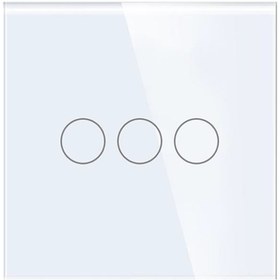 تصویر کلید سه پل لمسی هوشمند 