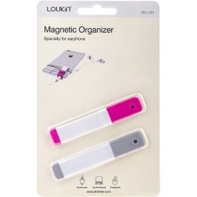 تصویر نگهدارنده کابل لوکین مدل LOUKIN Earphone Magnetic Organizer MCC-020 