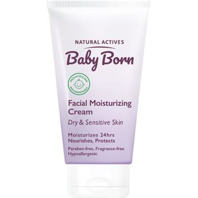 تصویر کرم مرطوب کننده صورت کودک مناسب پوست خشک و حساس بیبی برن Baby Born Facial Moisturizing Cream for Dry and sensitive skin