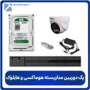 تصویر پکیج دوربین مداربسته یک عددی هوماکسی و هایلوک 