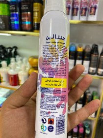 تصویر موس موی رنگی موقت جنتالین Gentallinحجم۱۲۰میل HAIR COLOR MOUSSE 