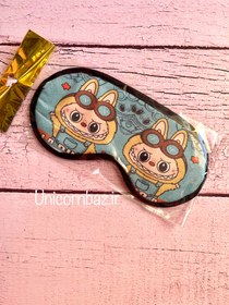 تصویر چشمبند لبوبو - آبی 