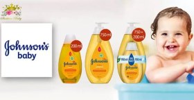 تصویر شامپو کودک جانسون مدل Shiny Drops ایتالیایی ml750 Johnson baby shampoo Shiny Drops Italian model ml750