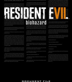 تصویر آرت بوک بازی Resident Evil VII. Biohazard 