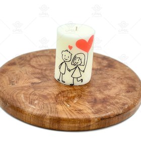 تصویر شمع استوانه ترانسفر قطر 7 طرح شماره یک 