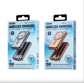 تصویر پاوربانک 20 وات ریمکس مدل CX-2 ظرفیت 10000 میلی آمپر ساعت Remax CX-2 10000mAh 20W Power Bank