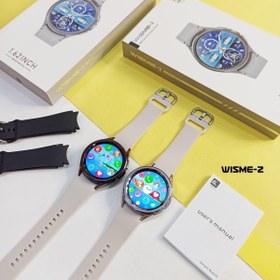 تصویر ساعت هوشمند صفحه گرد مدل WISME-2 WISME-2 Circle Screen Smartwatch