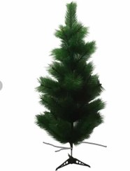 تصویر درخت کاج مصنوعی کریسمس ۹۰ سانتیمتر طرح کریسمس 