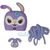 تصویر محافظ آداپتور ۲۵ وات سامسونگ طرح قلب و پاپیون 