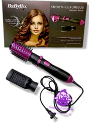 تصویر سشوار بابلیس دومنظوره چرخشی و برس حرارتیBaByliss M42E BaByliss M42E