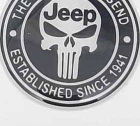 تصویر برچسب بدنه Jeep Legend 