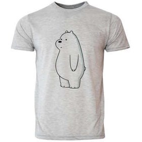 تصویر تی شرت مردانه طرح خرس کد 20128 