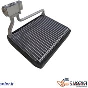 تصویر هسته اواپراتور (سردخانه ) کولر پژو 206 طرح ساندن با شیر انبساط 