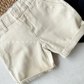 تصویر شلوارک کتان 