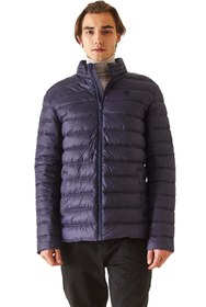 تصویر کاپشن مردانه آبی سرمه ای U.S. Polo Assn. | 50269095-VR033 اورجینال 