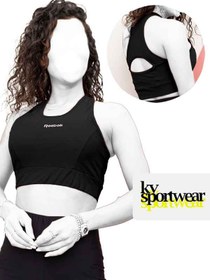 تصویر نیمتنه ورزشی زنانه Reebok Reebok womens sports bra