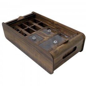 تصویر جعبه پذیرایی چوبی طرح ارس 