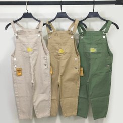 تصویر سرهمی دخترانه بیلر سوت کتان سایز ۵ 