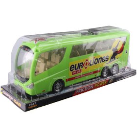 تصویر اسباب بازی اتوبوس اسکانیا فری فریکشن درج توی 54058 Dorj Toy Car 54058