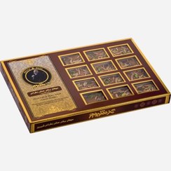 تصویر سوهان برشی کلاسیک زعفرانی 