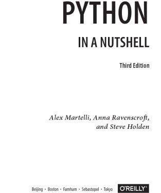 خرید و قیمت دانلود کتاب Python in a Nutshell. A Desktop Quick Reference ...
