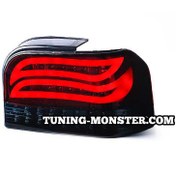 تصویر چراغ عقب اسپرت آودی پراید ۱۳۱ مدل E200 تمام دودی 