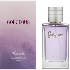 تصویر ادو پرفیوم زنانه مارسالا مدل Gorgeous حجم 100 میلی لیتر Marsala Gorgeous Eau De Perfume for Women 100ml