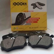 تصویر لنت ترمز جلو پژو ۴۰۵ فرمول تقویت شده با گارانتی طلایی شرکتی 