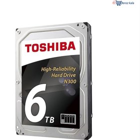 تصویر هارد اینترنال توشیبا مدل HDWN160XZSTA ظرفیت ۶ ترابایت ا Toshiba N300 6TB NAS 3.5-Inch Internal Hard Drive - CMR SATA 6 GB/s 7200 RPM 128 MB Cache - HDWN160XZSTA 6TB 128 MB Toshiba N300 6TB NAS 3.5-Inch Internal Hard Drive - CMR SATA 6 GB/s 7200 RPM 128 MB Cache - HDWN160XZSTA 6TB 128 MB