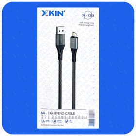 تصویر کابل شارژ USB به لایتنینگ ایکس کین مدل XK-X152 طول 1.2 متر 