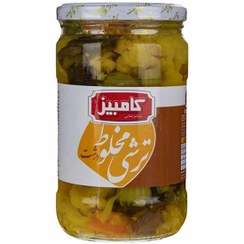 تصویر ترشی مخلوط درشت کامبیز 670 گرم 