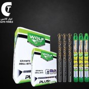 تصویر مته های گرانیتی سرامیکی جدید سایز ۴ ولف 