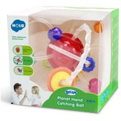 تصویر جغجغه و دندانی مدل توپ سیاره‌ای هولا تویز 