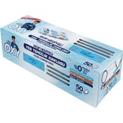 تصویر دستمال طی OXY بسته ۵۰ برگی با طراحی ارگونومیک 