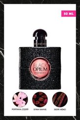 تصویر Yves Saint Laurent عطر زنانه Black Opium Edp رایحه ای خاص گرم و شرقی قهوه سیاه 50 میل 