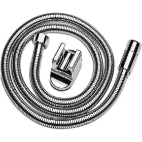 تصویر شلنگ دوش کسری کروم 