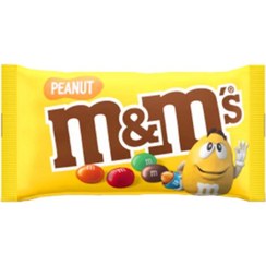 تصویر اسمارتیس با مغز بادام زمینی ام اند ام M&M M&M peanut milk chocolate