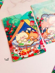 تصویر زیپ کیپ فانتزی خرسی 