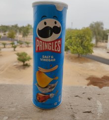 تصویر چیپس پرینگلز با طعم نمک و سرکه 165 گرم pringles