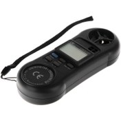 تصویر آنمومتر پره ای و دماسنج پراب سر خود لترون LUTRON LM-81AT Lutron Anemometer LM-81AT