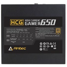 تصویر پاور 650 وات گلد انتک فول ماژولار HIGH CURENT GAMER 