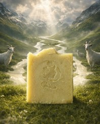 تصویر صابون دست ساز گیاهی شیر بز و برنج ژاپنی گلسان Golsan Handmade Herbal Goat Milk & Japanese Rice Soap