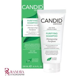 تصویر شامپو مناسب موی چرب کاندید 