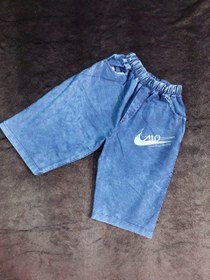 تصویر شلوارک تک جین 