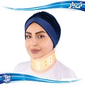 تصویر گردنبند طبی سخت صادراتی تن یار( کد 1020)+ثاب کننده مهره های گردن 