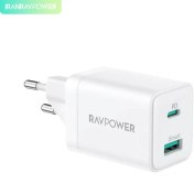 تصویر شارژر دیواری 20 وات مدل RP-PC168 راوپاور – Wall Charger 