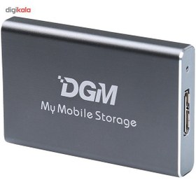 تصویر حافظه SSD اکسترنال دی جی ام مدل MMS ظرفیت 256 گیگابایت 